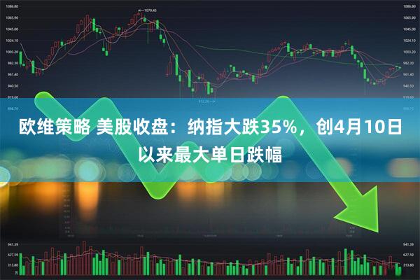 欧维策略 美股收盘：纳指大跌35%，创4月10日以来最大单日跌幅